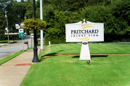 Pritchard Injury Firm Office Signage
